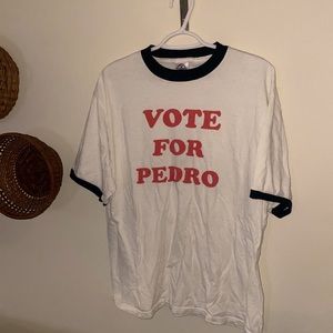 Vote For Pedro graphic t shirt